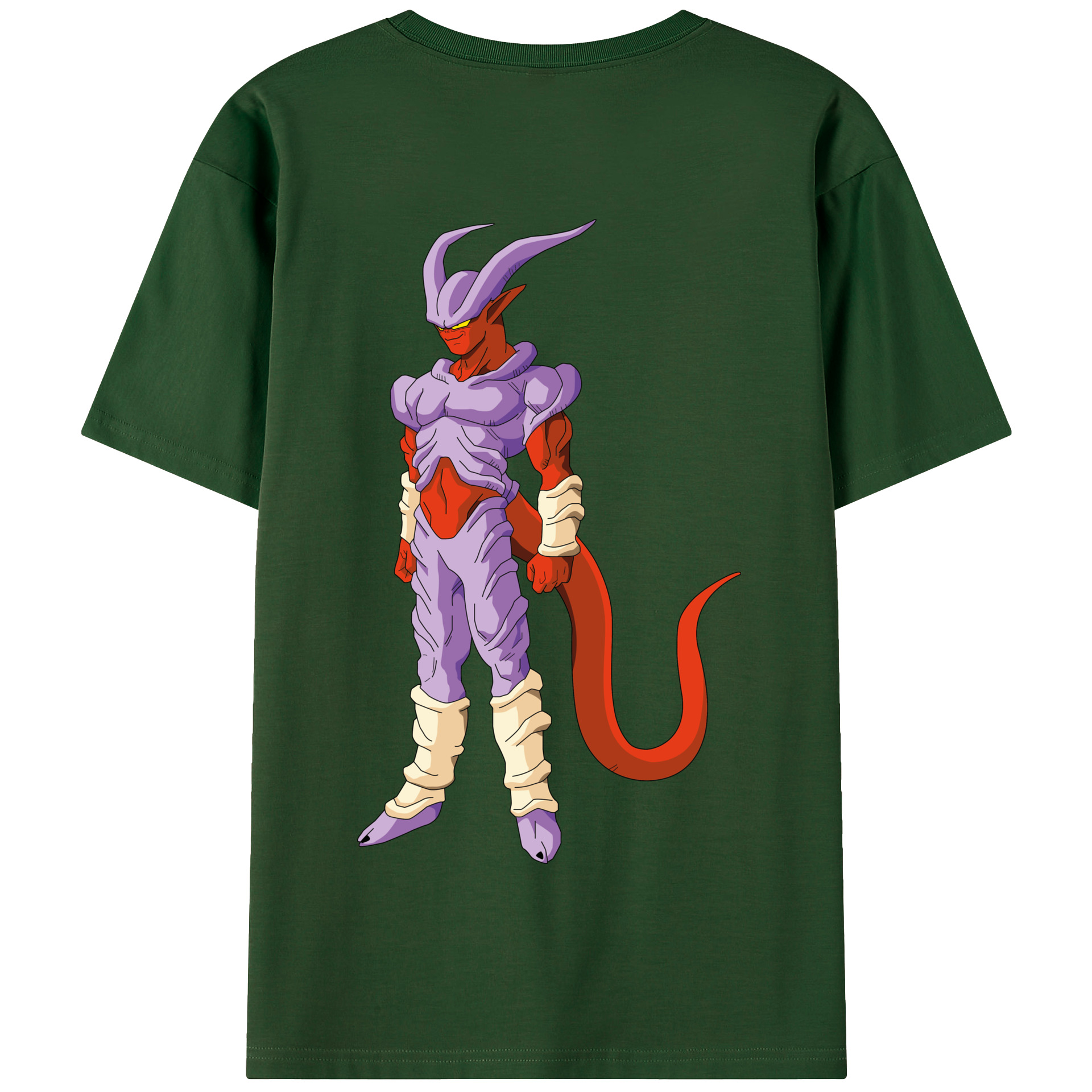（画像用） ドラゴンボール ジャネンバ DRAGON BALL Janemba 綿100％半袖Tシャツ（背面プリント）